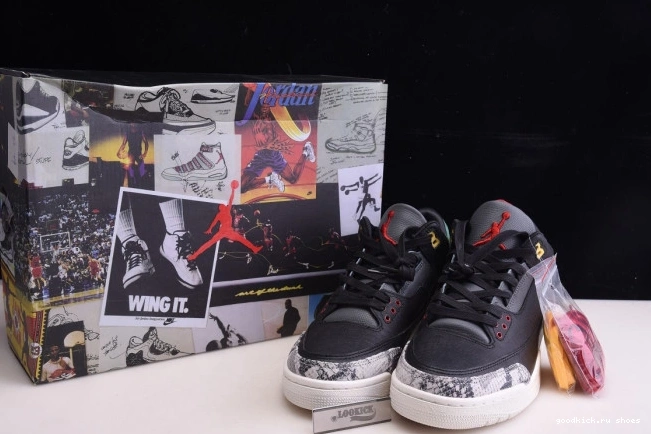 Rep Animal - Retro 3 SE 2.0 Air Instinct CV3583-003 Jordan 0805